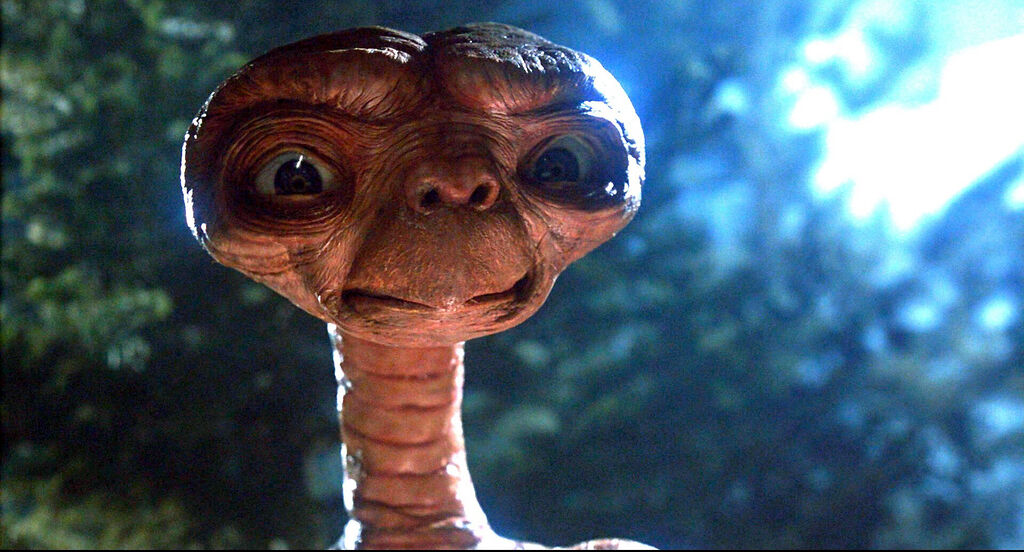 'E. T.', de Steven Spielberg, estrenada en 1982