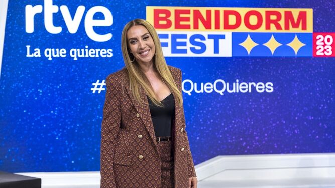 Mónica Naranjo, presentadora de las galas del Benidorm Fest 2023