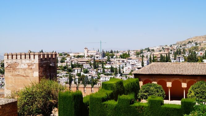 Vista del Albaicín de Granada