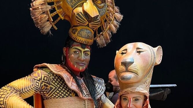 Ricardo Nsoki ha compaginado su trabajo en 'La que se avecina' con el musical de 'El Rey León' en el Teatro Lope de Vega.