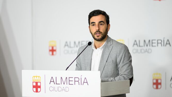 Carlos Sánchez, viceportavoz del equipo de gobierno del Ayuntamiento de Almería