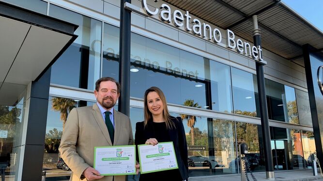 Caetano Retail obtiene los certificados en Calidad Ambiental del ayuntamiento de Málaga