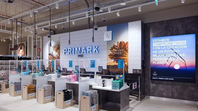 Tienda de Primark en Vigo, una de las más de 50 que hay en España.