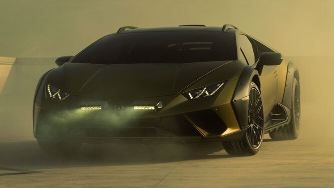 Así es la versión todocamino del Lamborghini Huracán, el Sterrato