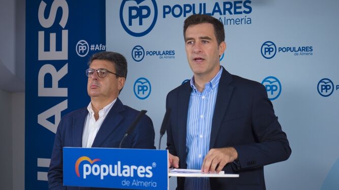 Miguel Ángel Castellón y Juan José Matarí son diputados nacionales por el PP