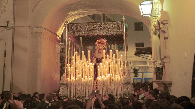La estampa de la Virgen del Valle en el Postigo se repetirá en la Semana Santa de 2023.