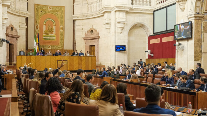 Imagen del Parlamento de Andalucía.