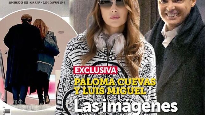 La portada de 'Semana' con Paloma Cuevas y Luis Miguel