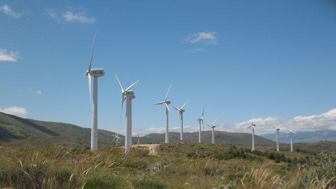 Parque eólico de Endesa en Almería