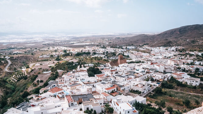 Vista panorámica de una zona del municipio de Níjar
