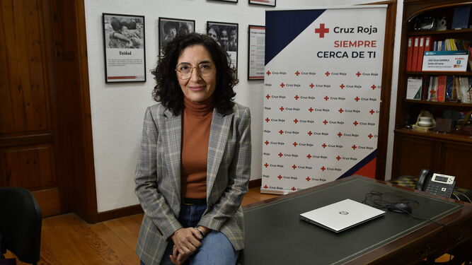 María del Mar Pageo, presidenta en Andalucía de Cruz Roja.