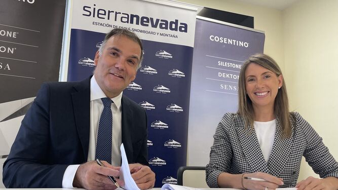 Firma Jesús Ibáñez y Pilar Martínez de Cosentino