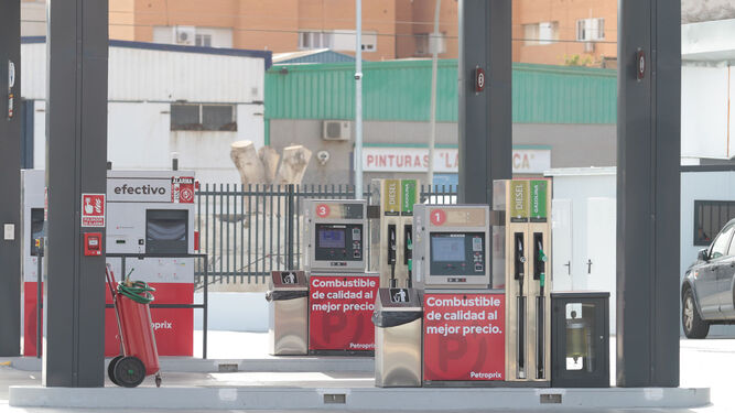 Gasolinera Petroprix en Almería