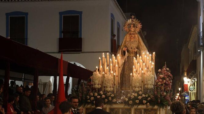 La Semana Santa de Berja  destaca por la calidad de sus cortejos procesionales