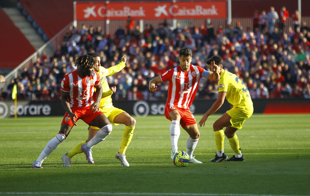 Im&aacute;genes de la derrota de la U.D. Almer&iacute;a ante el Villarreal por 0 a 2