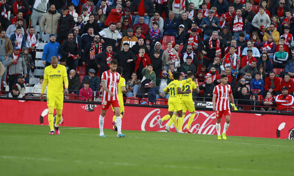 Im&aacute;genes de la derrota de la U.D. Almer&iacute;a ante el Villarreal por 0 a 2
