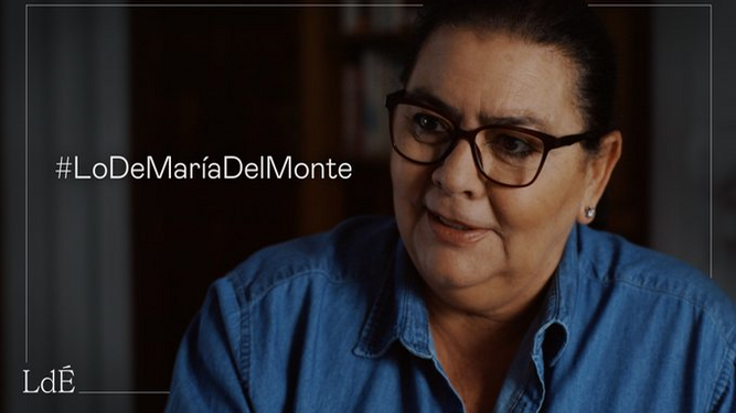 María del Monte en el cartel del programa 'Lo de Évole'