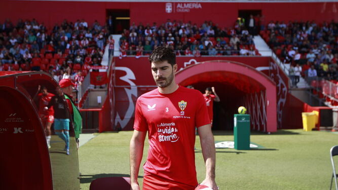 Melero volvió a vestirse de corto ante el Cádiz tras varias jornadas ausente por lesión