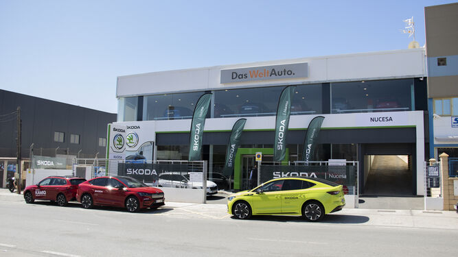 Las nuevas instalaciones de Škoda Nucesa en la Costa de Granada.