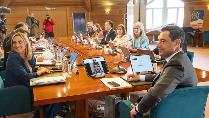 El Consejo de Gobierno se ha reunido este martes en Granada.