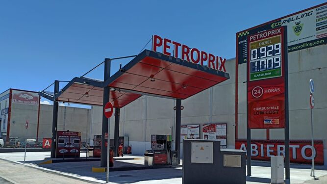 Gasolinera de Petroprix.