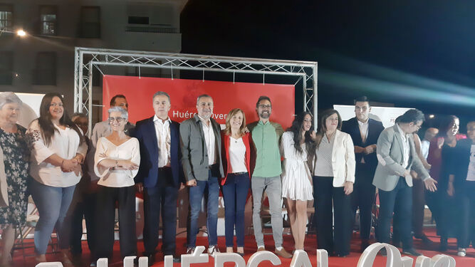 Presentación de la candidata a la alcaldía del PSOE de Huércal Overa
