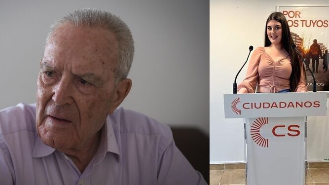 José Antonio Torres Sáez (97 años) y Rosario del Pino Sabio (20 años)