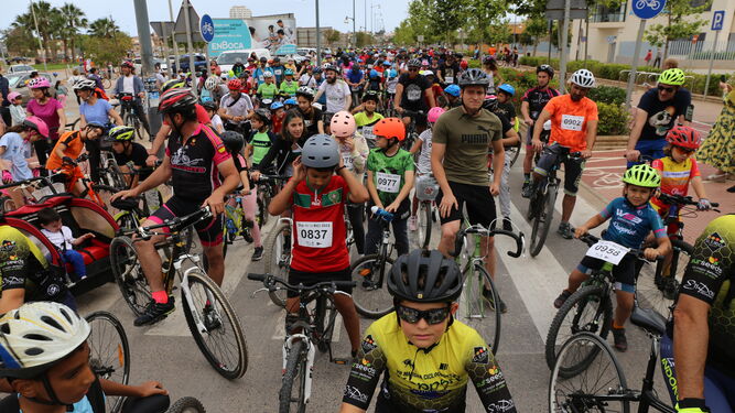 Mucha participación en el XXXV Día de la Bici de El Ejido.