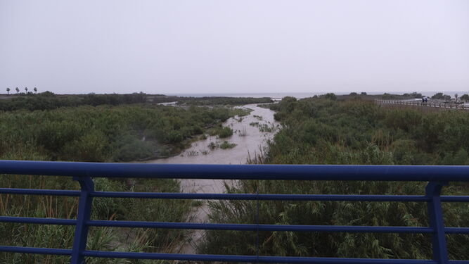Vuelve a salir el Río Andarax en Almería