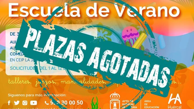 Agotadas las 200 plazas ofertadas en Huércal de Almería