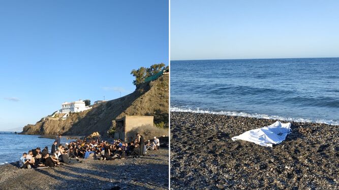 El drama que no cesa de la inmigración irregular: dos cadáveres llegan en patera a la costa de Adra