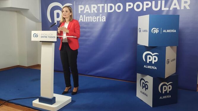 Maribel Sánchez será la cabeza de lista al Congreso del PP de Almería