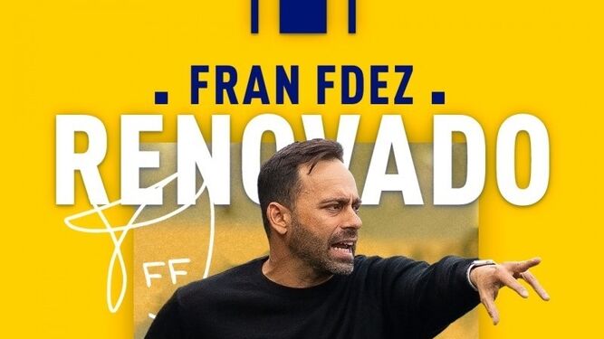 El Alcorcón ha anunciado este viernes la renovación de Fran Fernández