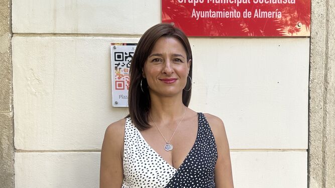 Fátima Herrera, viceportavoz del PSOE en el Ayuntamiento de Almería.