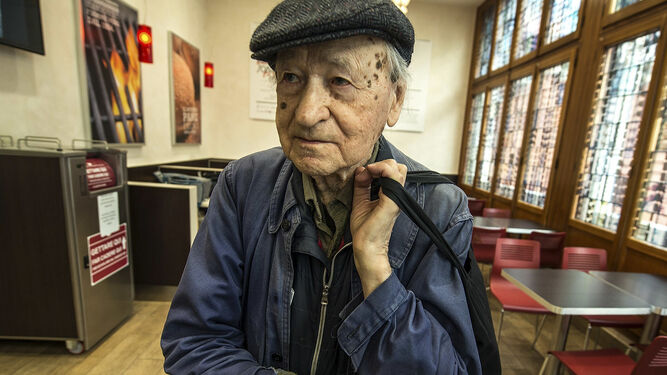 El cineasta lituano Jonas Mekas (1922-2015).