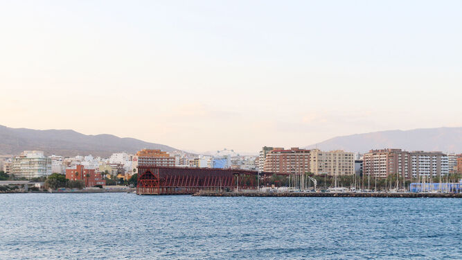 Vista desde el faro del Puerto de Almería