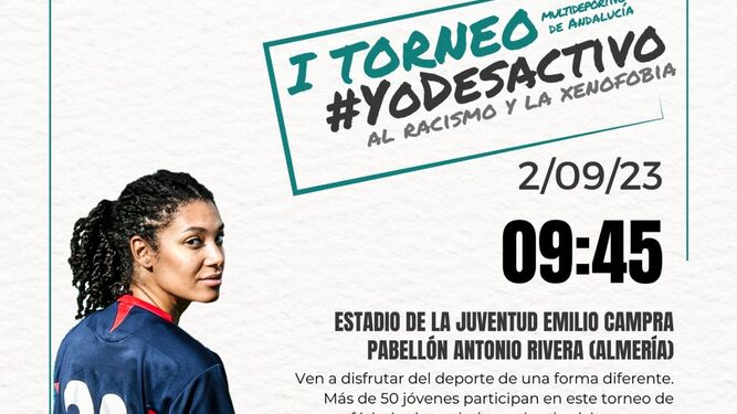 Almería acoge este sábado el primer torneo multideportivo andaluz para luchar contra el racismo