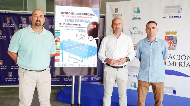 Presentación del Torneo Interterritorial de Jóvenes de selecciones autonómicas de tenis de mesa.