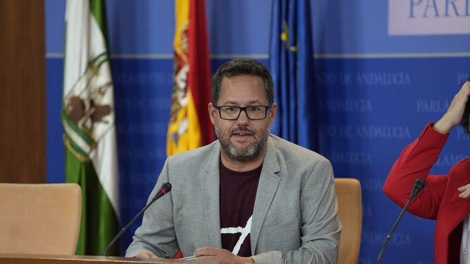 El portavoz de Adelante Andalucía en el Parlamento de Andalucía.
