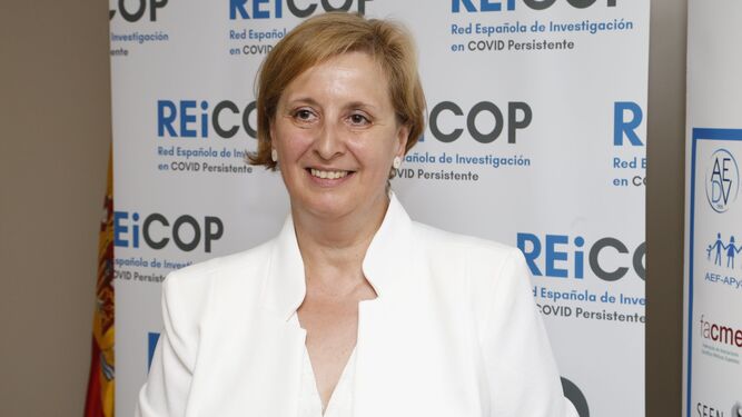 La presidenta de la Red Española de Investigación en Covid  Persistente (REiCOP), Pilar Rodríguez Ledo