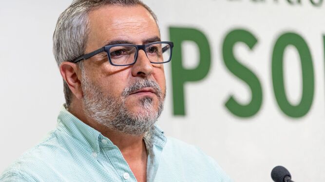 Juan Antonio Lorenzo Cazorla, secretario general del PSOE de Almería