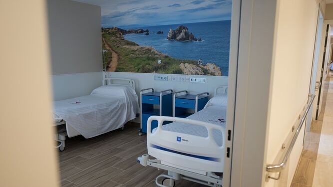 Instalaciones en el centro hospitalario Padre Menni de Santander.