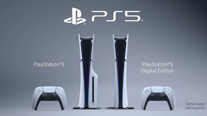 Así es la nueva PS5.