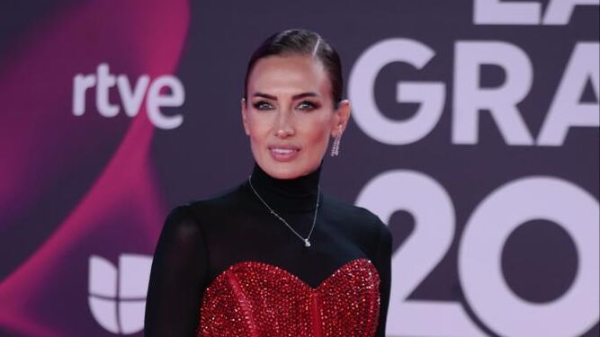 Nieves Álvarez en los Grammy Latinos celebrados en Sevilla en noviembre de 2023.