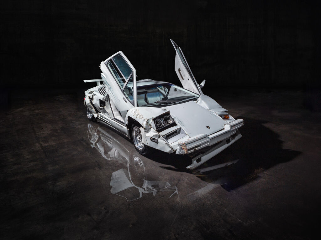 Las im&aacute;genes del Lamborghini Countach 25th Anniversary de la pel&iacute;cula 'El Lobo de Wall Street'