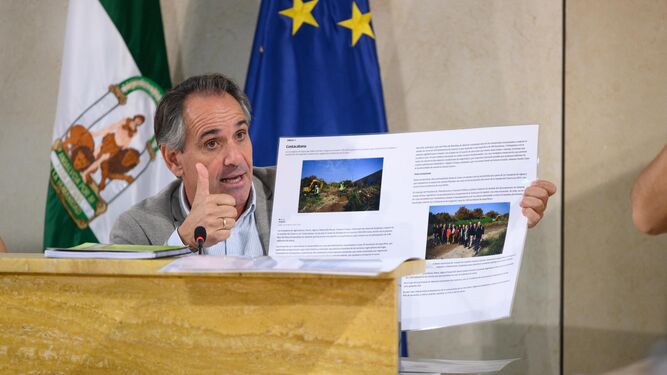 Juanjo Segura, concejal de Agua, Zonas Verdes y Agricultura.
