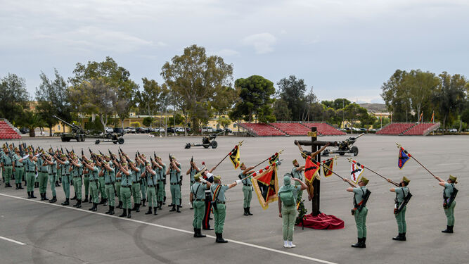 El Grupo de Artillería de La Legión conmemora el día de Santa Bárbara