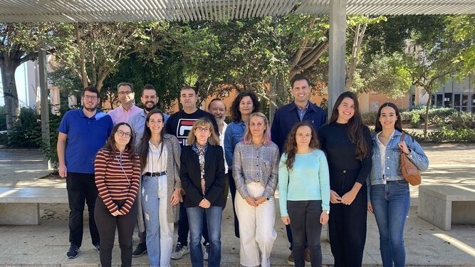 El equipo de investigación de la Universidad de Almería.