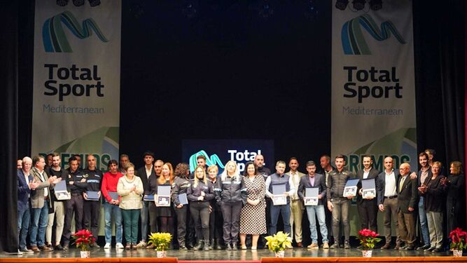 Todos los premiados de esta segunda edición de la Gala del Deporte de la comarca almeriense.