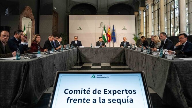 Comité de expertos frente a la sequía de la Junta de Andalucía.